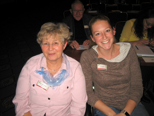 Dagmar Witte-Osbahr und Lisa Ziegler (beide BDZ BV Westfalen)