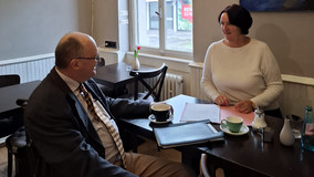 Treffen mit dem Bundestagsabgeordneten Dr. Michael Meister (CDU)